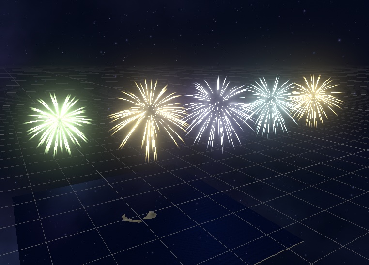 パーティクル花火セット「MQOf FireWorks 2」