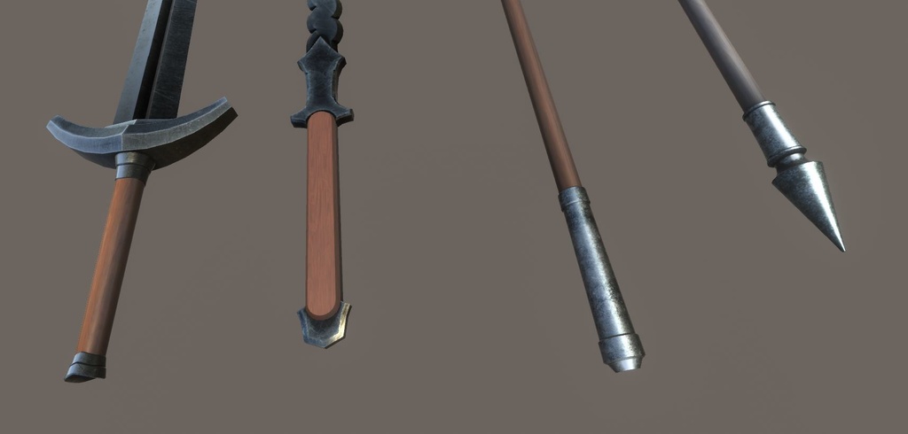 MQOf_Medieval_weapon's
