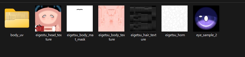 MQOf VRchat向け女性アバター「詠月」(eigetsu)