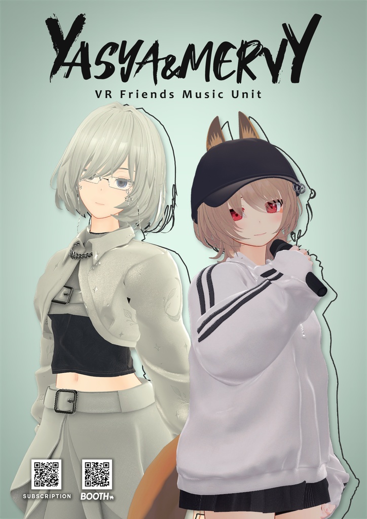 【Yasya & Mervy】 ポスター 【Ver 2.0】