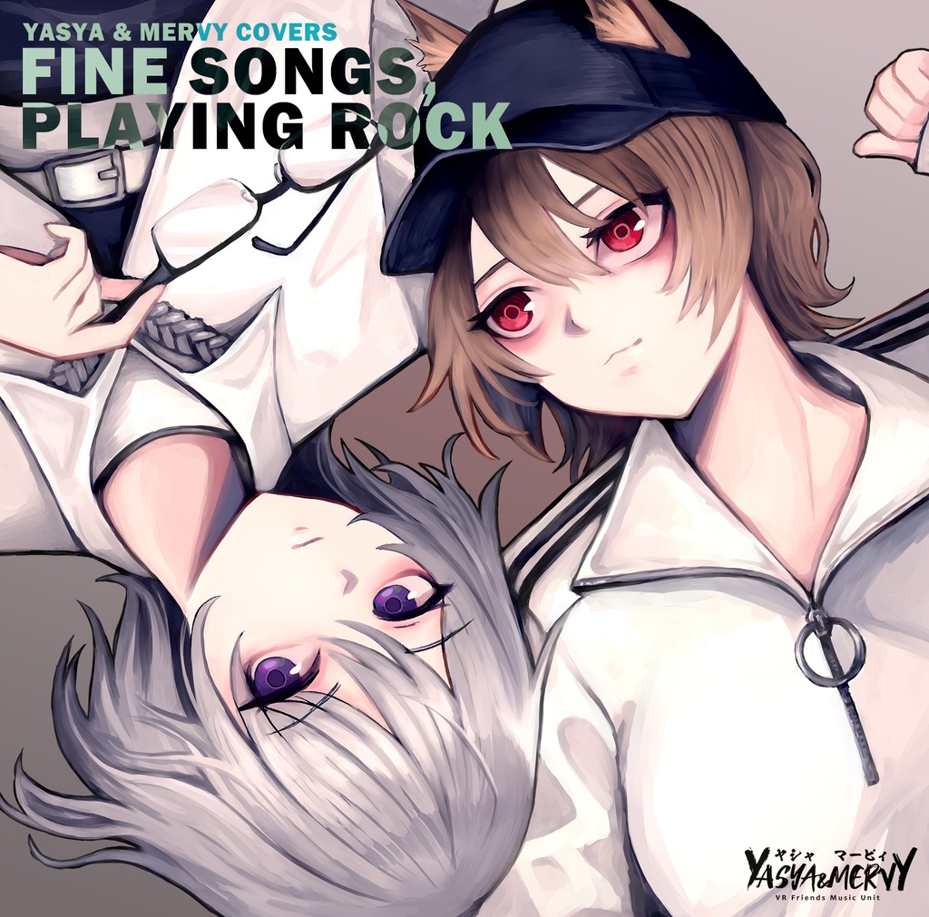 【Yasya & Mervy】 2nd Album『FINE SONGS, PLAYING ROCK』