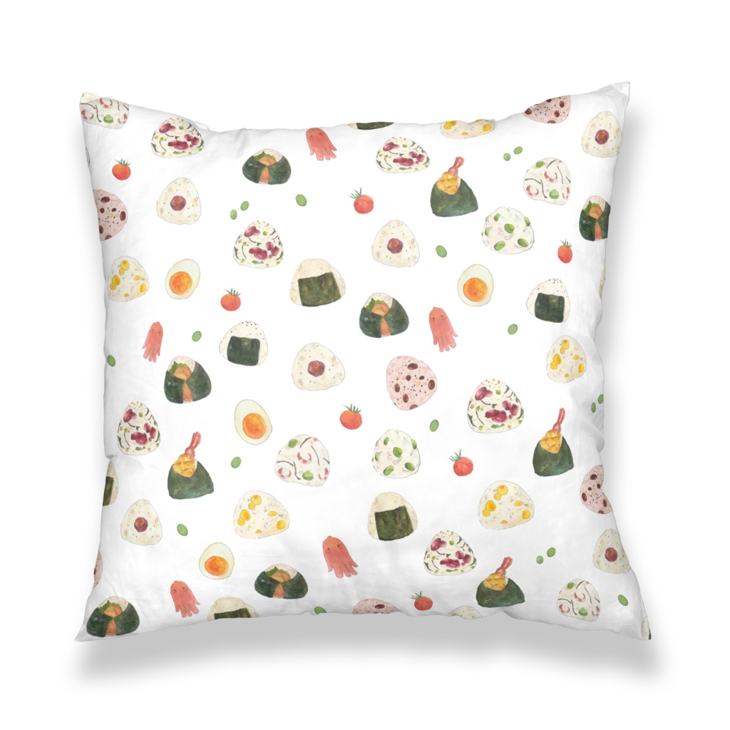 おにぎりたち(クッションカバー)