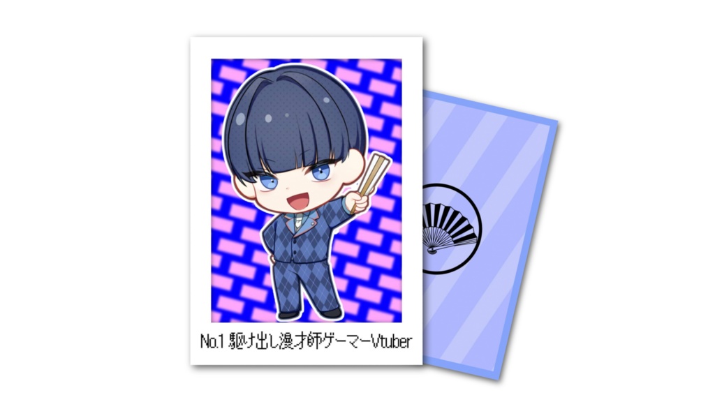 チェキ風カード(SDキャラ絵)