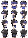 カラ松＆一松　ドット絵