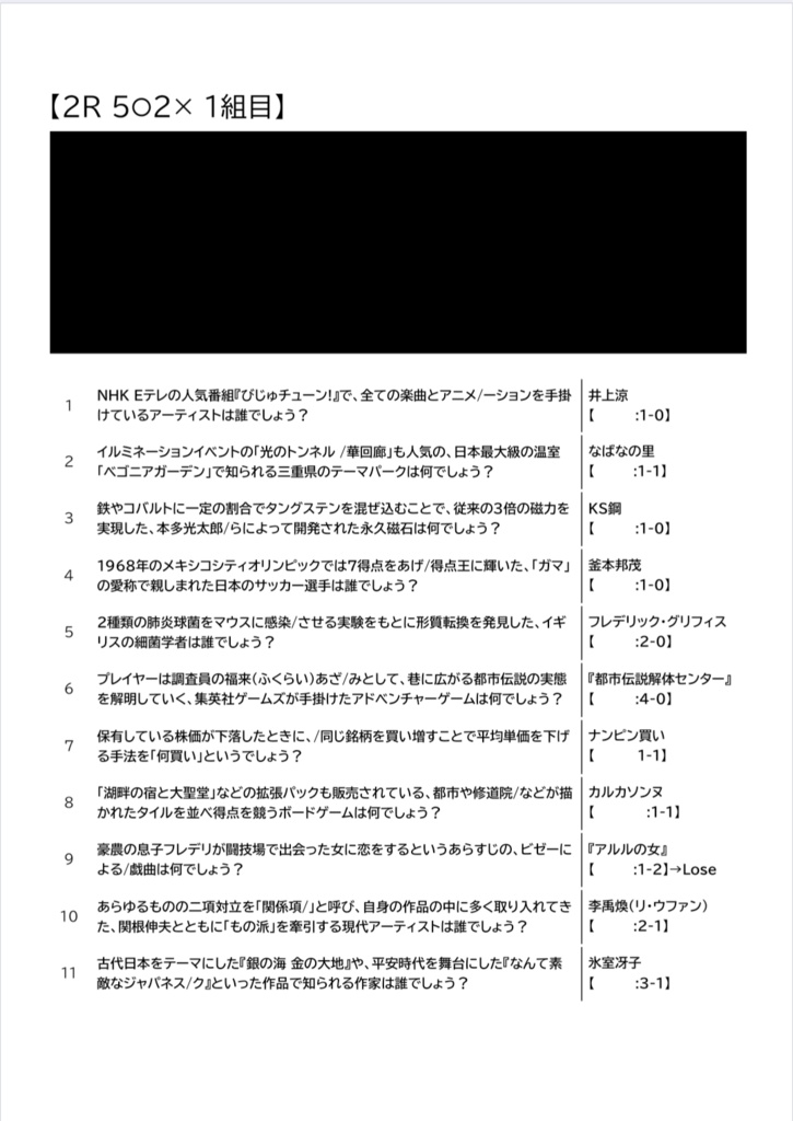 【短文基本】浦和例会2026 公式記録集【スプレッドシート付き】