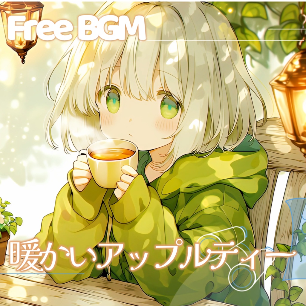 【フリーBGM】暖かいアップルティー【チル/かわいい/まったり/配信用/VRchatワールド】