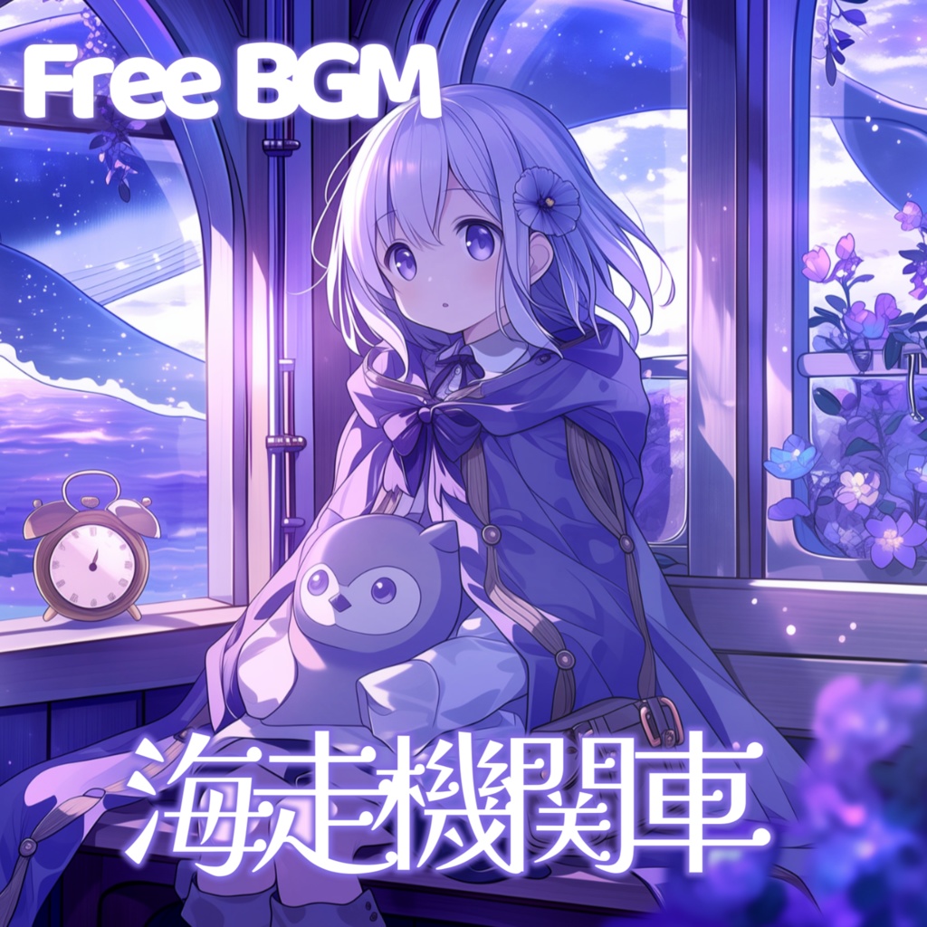 【フリーBGM】海走機関車【チル/かわいい/まったり/配信用/VRchatワールド】