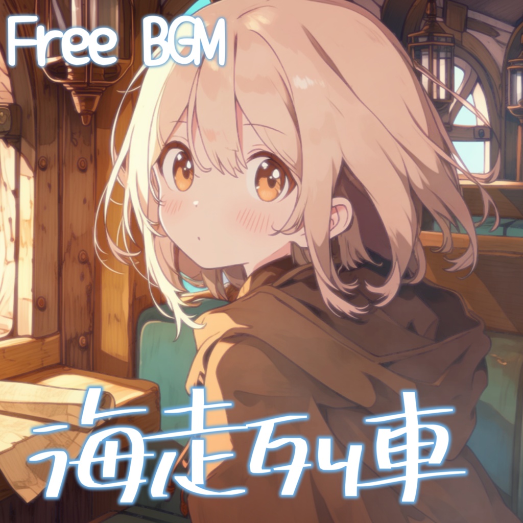 【フリーBGM】海走列車 チル/かわいい/POP/EDM【作業・配信・勉強】1時間耐久【チル/かわいい/まったり/配信用/VRchatワールド】