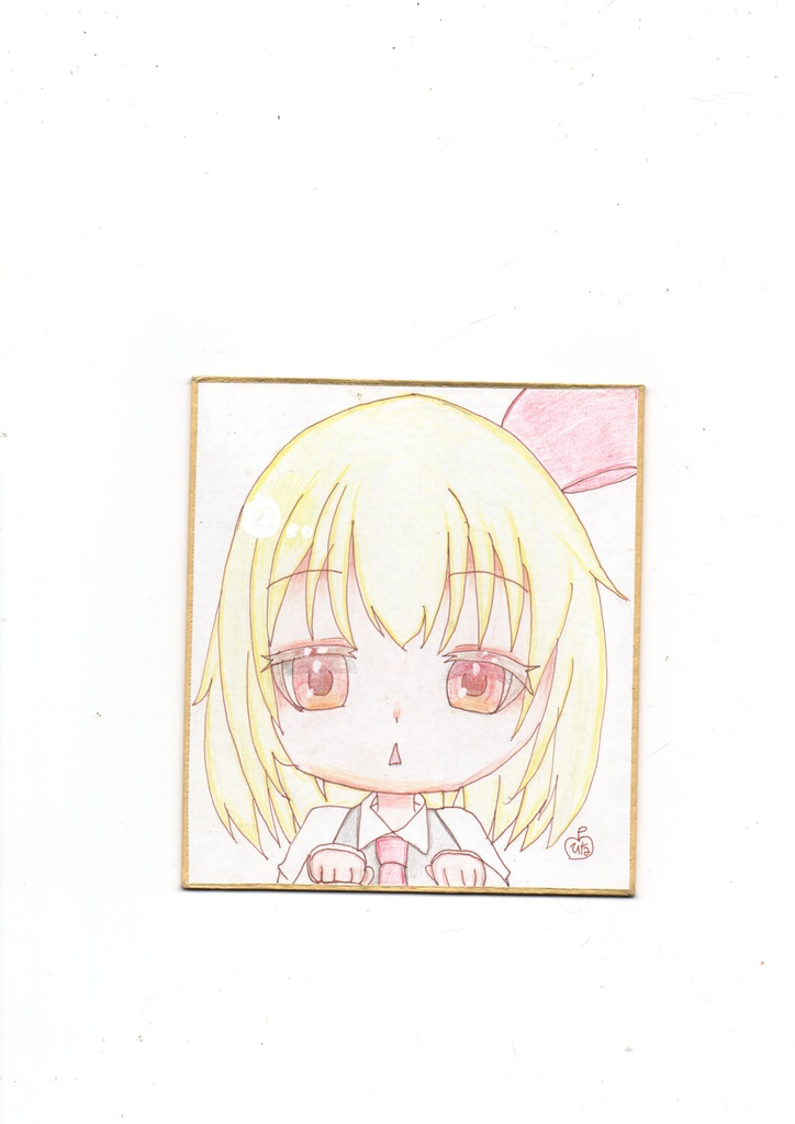 ルーミア　ミニ色紙　東方project