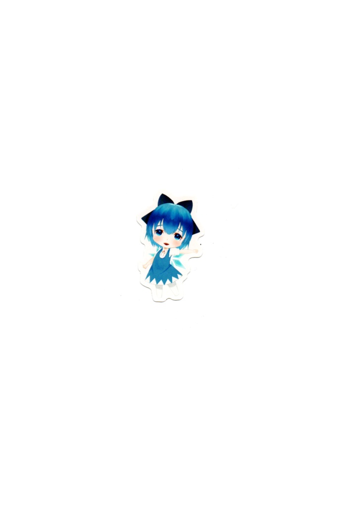 チルノ　オリジナルシール　5枚セット