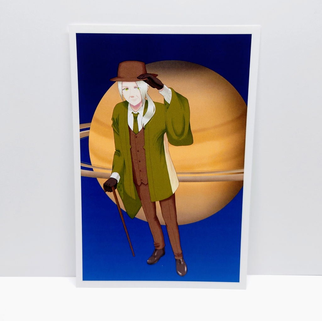 太陽系擬人化 ポストカード