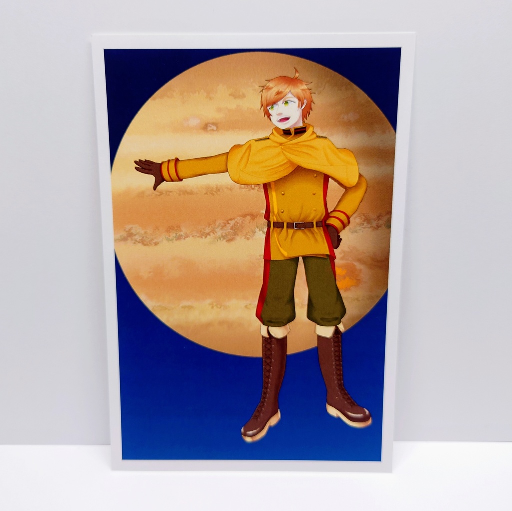 太陽系擬人化 ポストカード