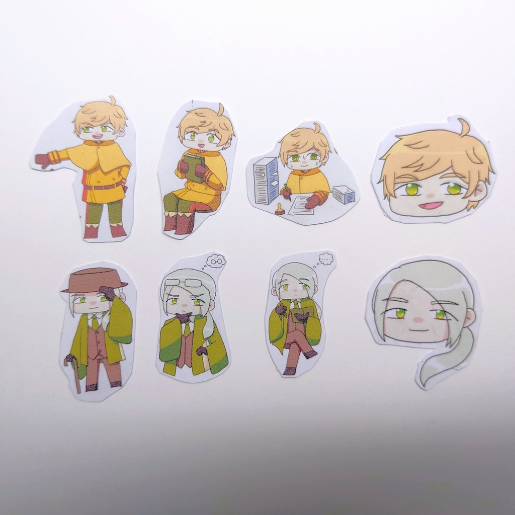 太陽系 擬人化 ステッカー