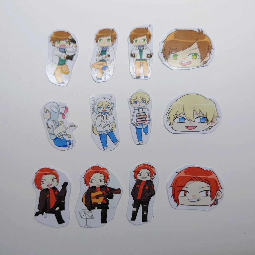 太陽系 擬人化 ステッカー