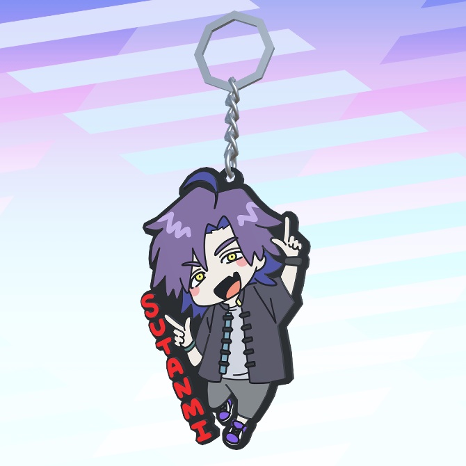 【公式】スタンミ・トコロバ・ニック・テレンス ラバーキーホルダー