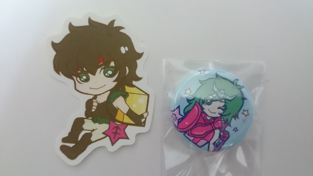 聖闘士星矢 ステッカー