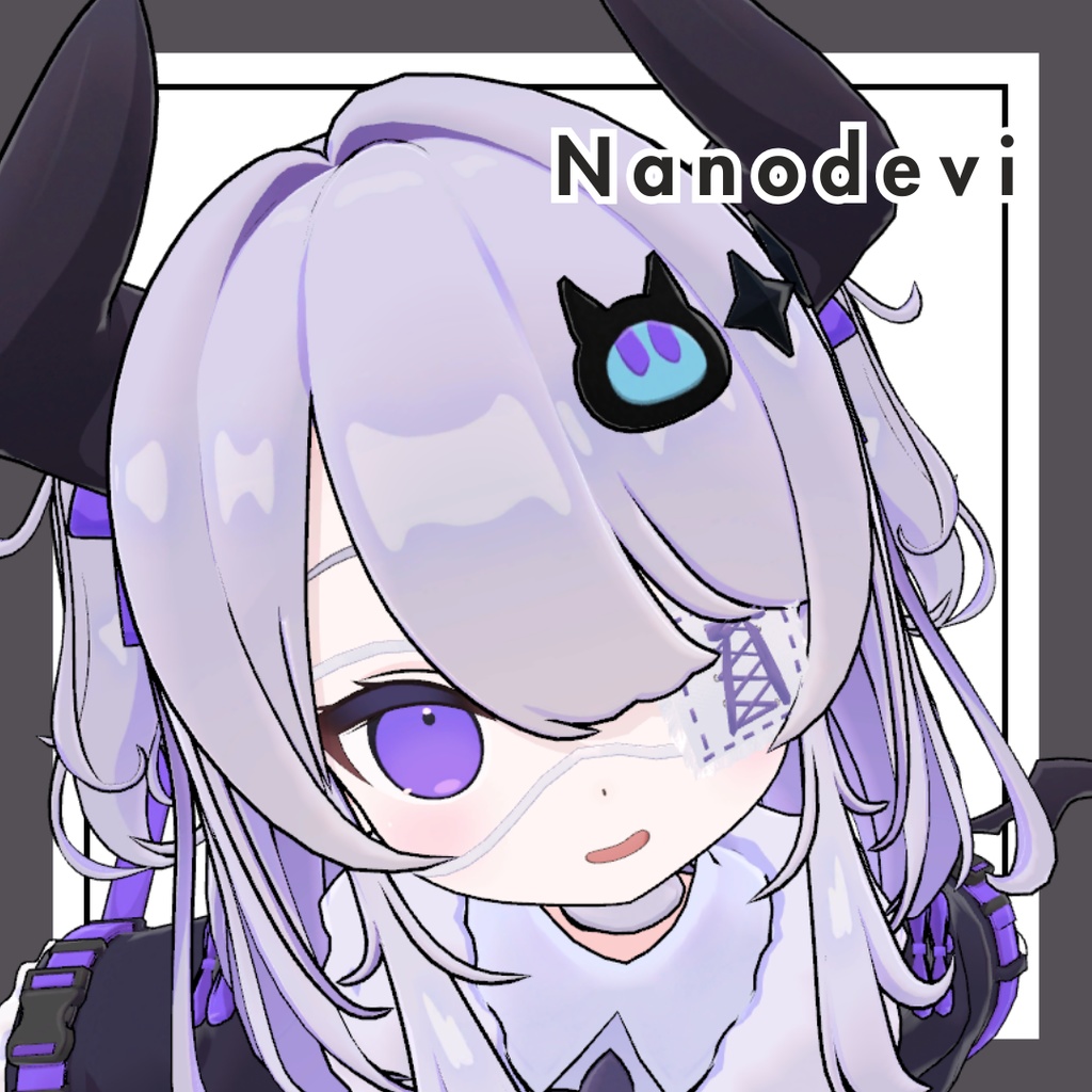 【200円セール】🎀Frilld Eyepatch🎀【8アバター対応】