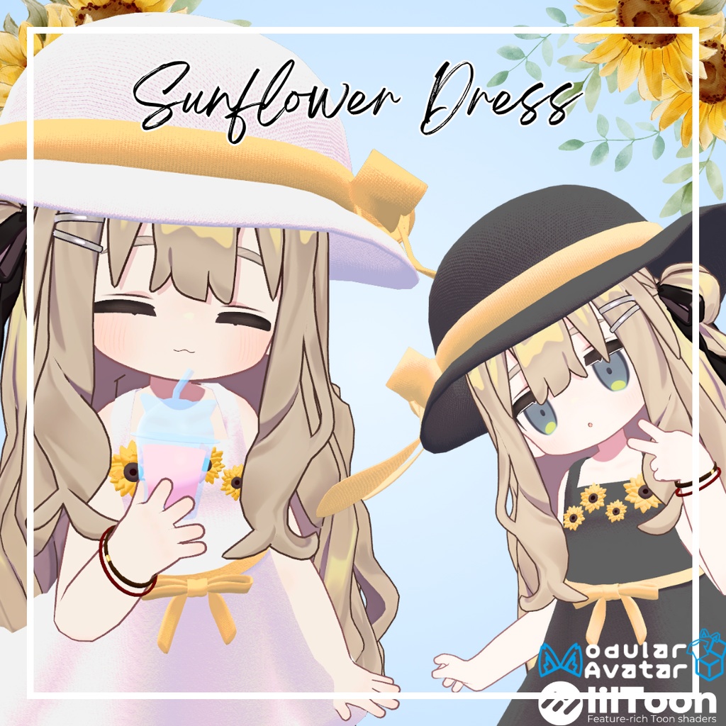 【BlackFriday Sale ~12/1】🌻Sunflower Dress🌻【キプフェル対応】 