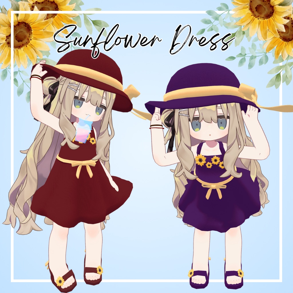 🌻Sunflower Dress🌻【キプフェル対応】