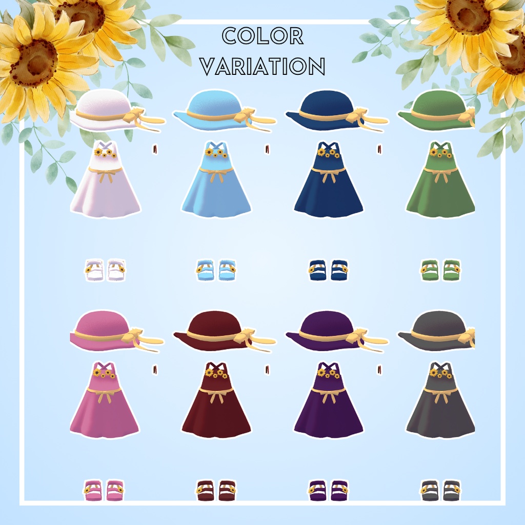 🌻Sunflower Dress🌻【キプフェル対応】