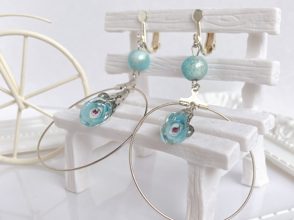 江雪左文字イメージイヤリング