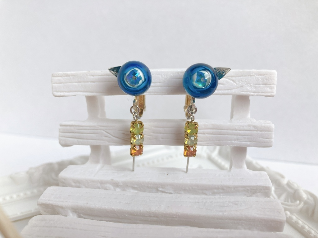 謙信景光イメージイヤリング