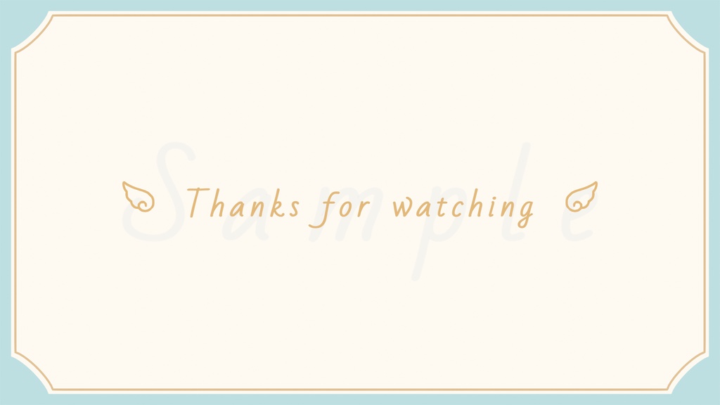 動く!天使の待機画面