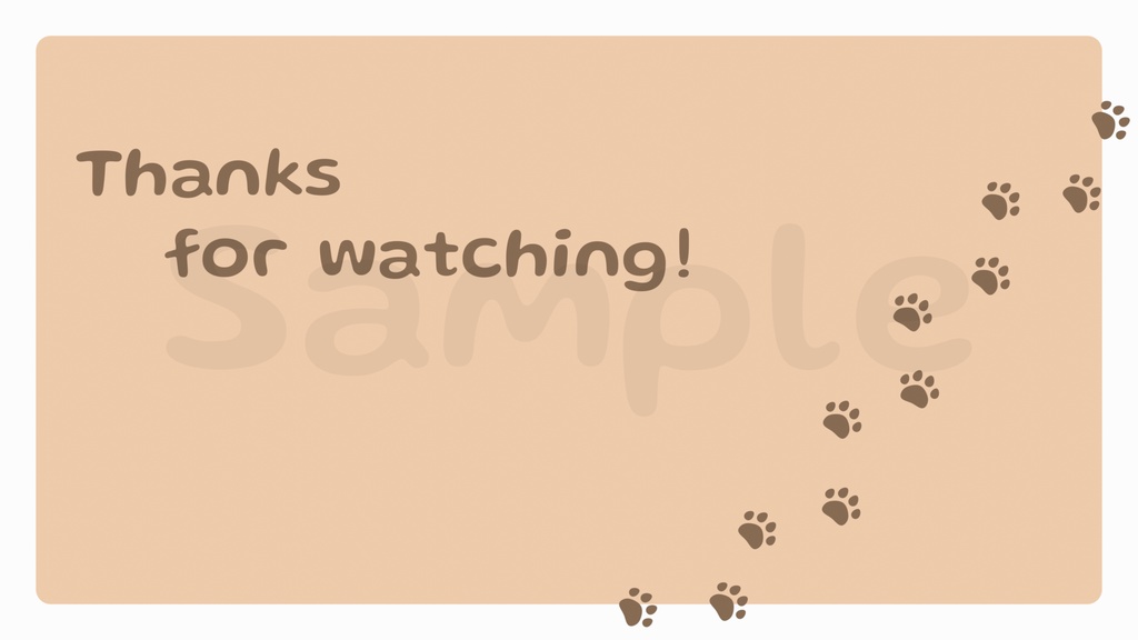 動く!足跡の待機画面1