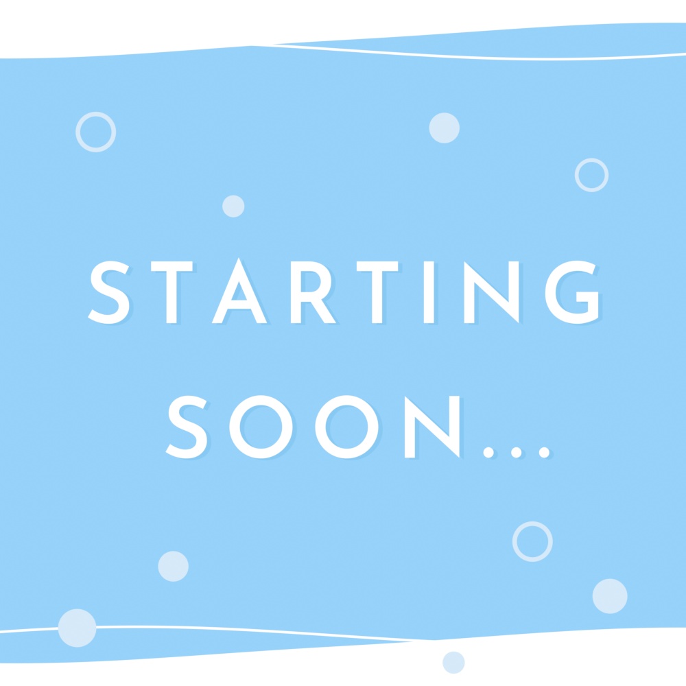 動く！スパークリングな待機画面 / ブルー