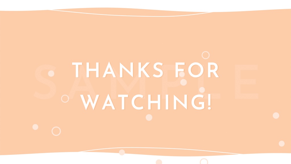 動く!スパークリングな待機画面 / オレンジ