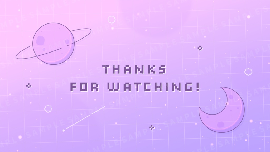 動く!宇宙の待機画面 / パープル