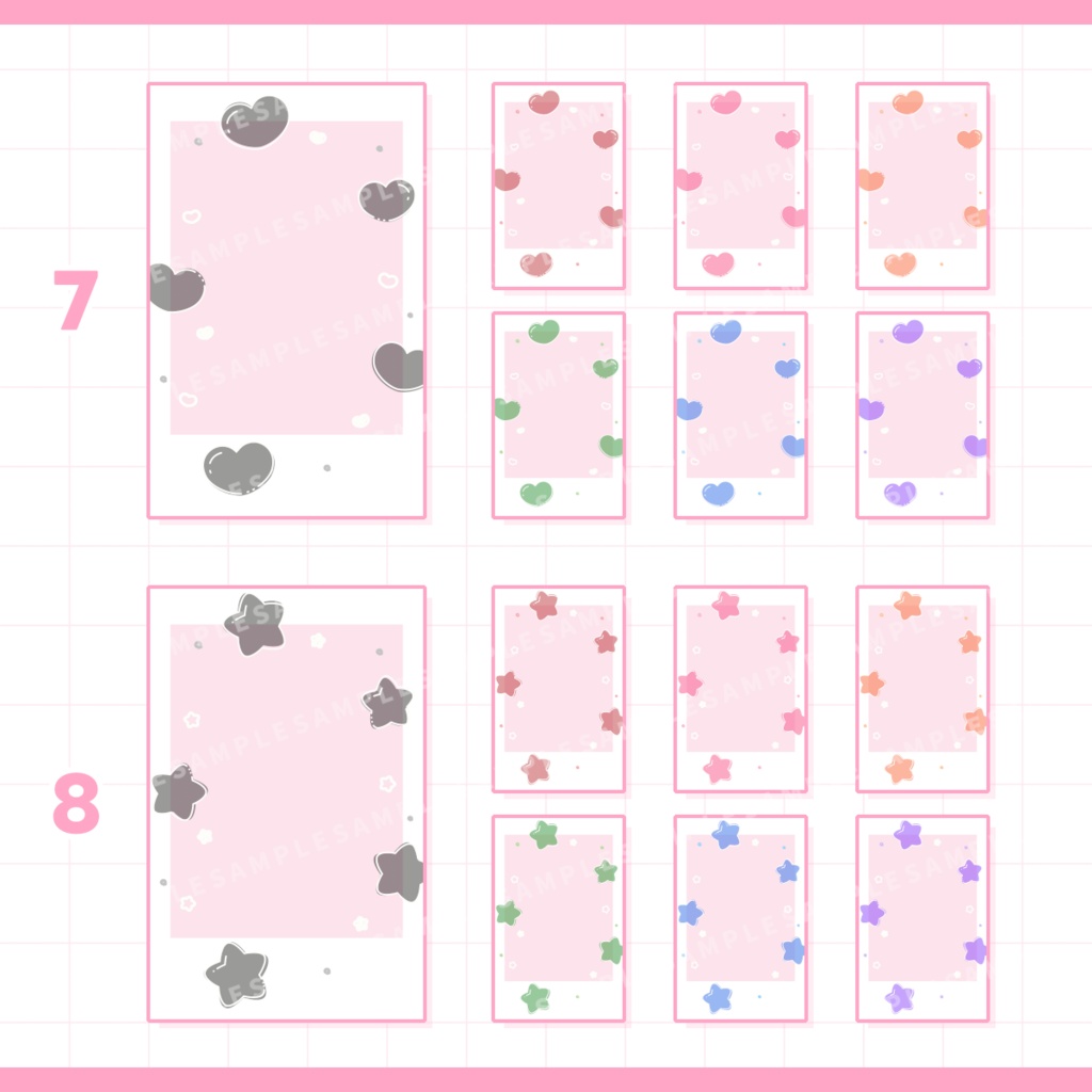 【無料あり】らくがきフレーム / vol.02