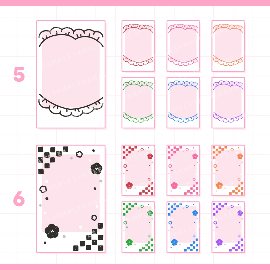 【無料あり】らくがきフレーム / vol.02