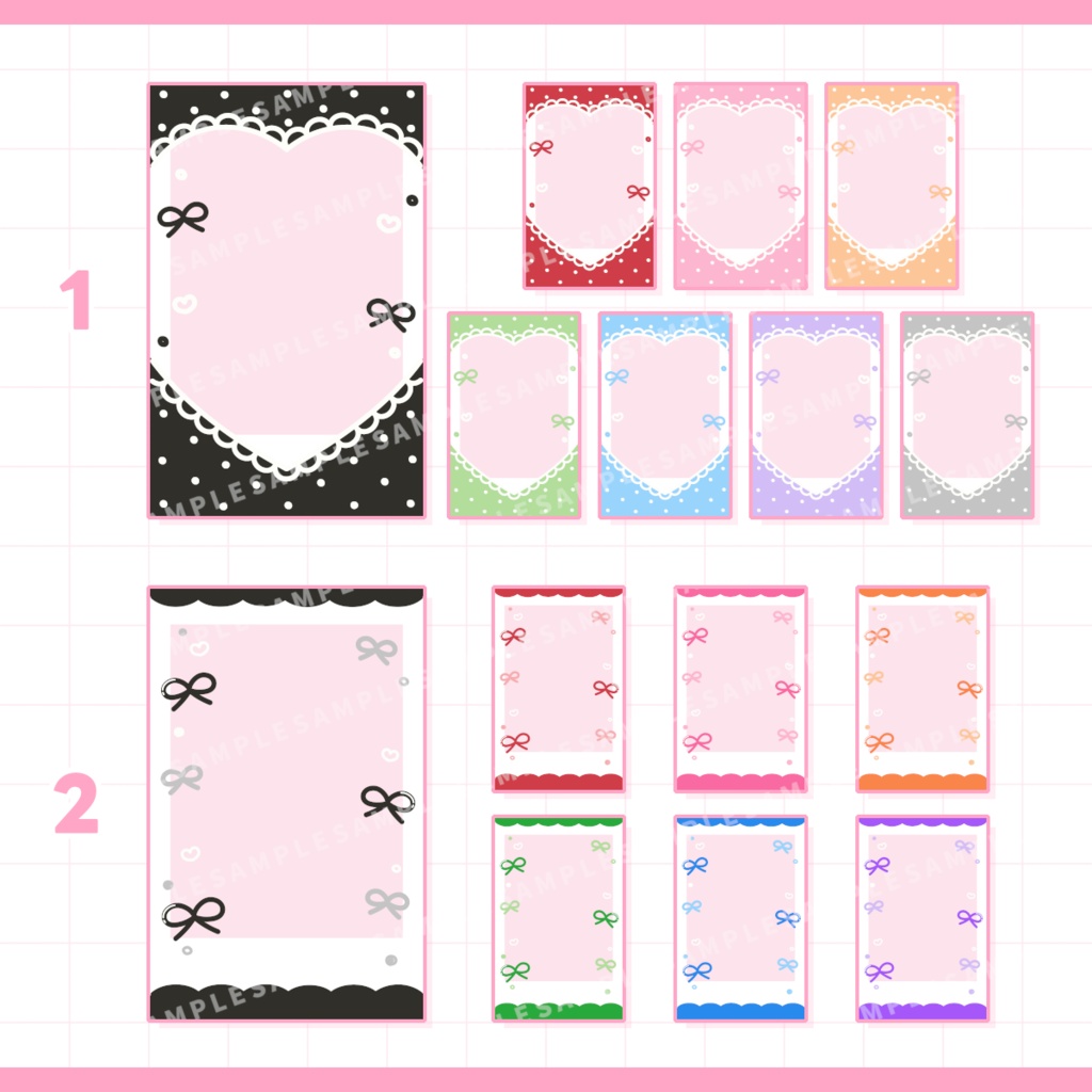 【無料あり】らくがきフレーム / vol.02