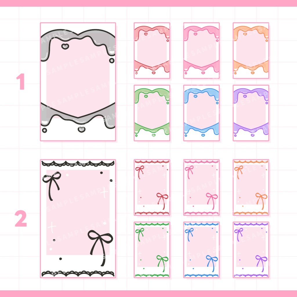 【無料あり】らくがきフレーム / vol.03