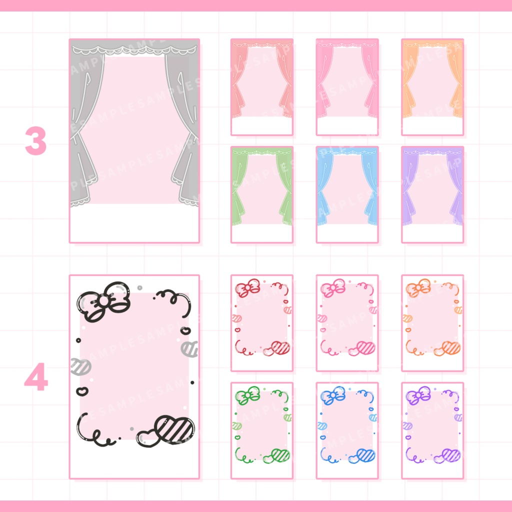 【無料あり】らくがきフレーム / vol.03