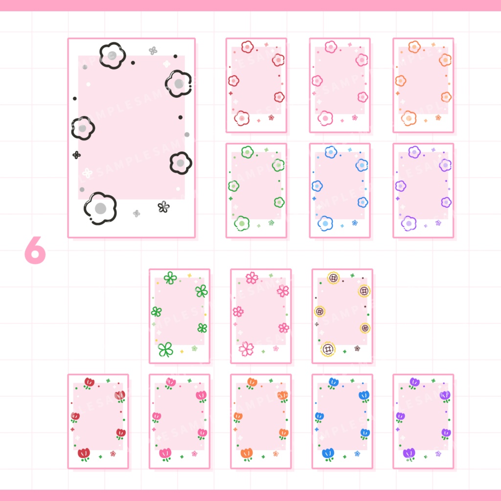 【無料あり】らくがきフレーム / vol.04