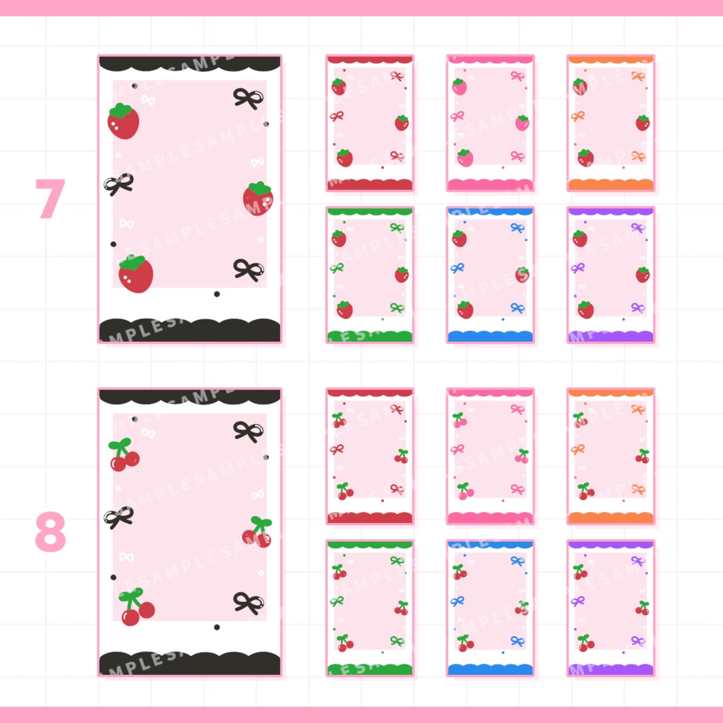 【無料あり】らくがきフレーム / vol.05