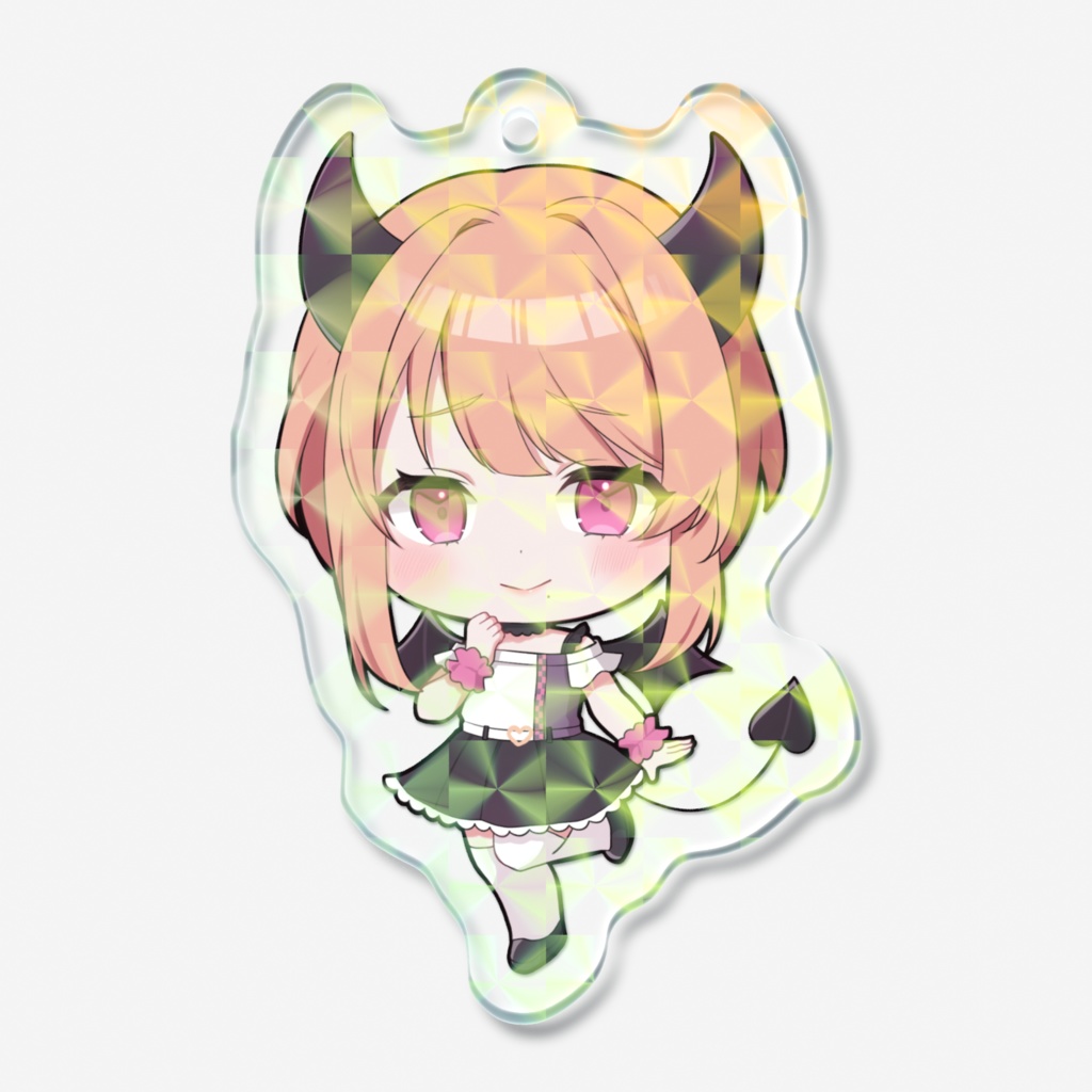 Masaruのホログラムアクリルキーホルダー