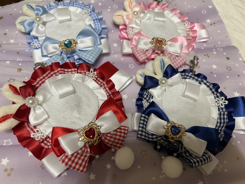 痛ロゼット うさ耳