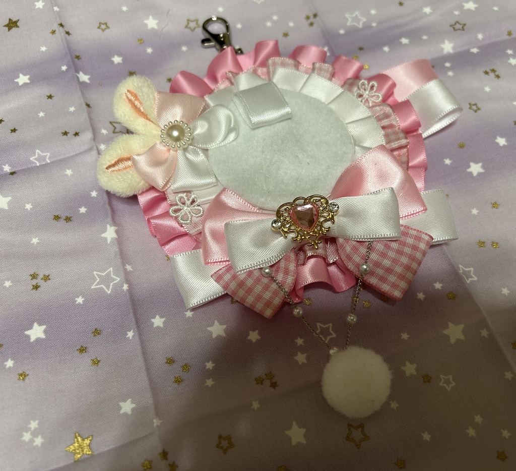 痛ロゼット うさ耳