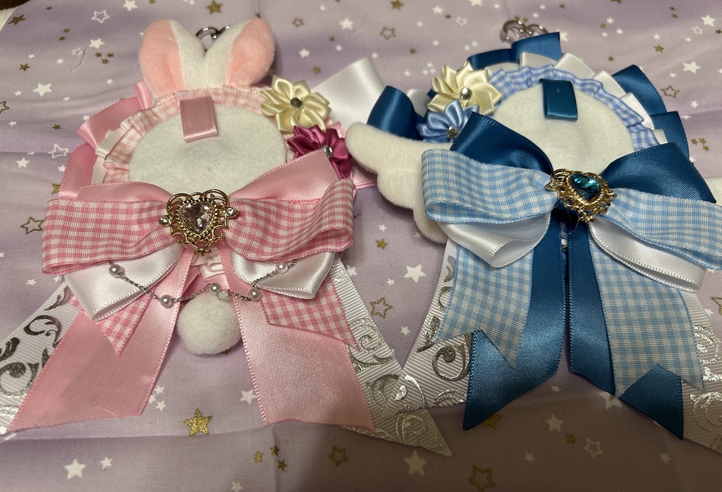 痛ロゼット うさぎ 天使