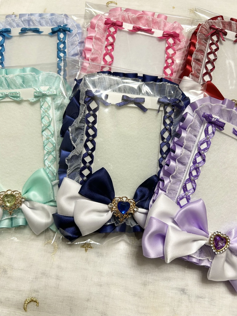 トレカケース  リボンデコ②