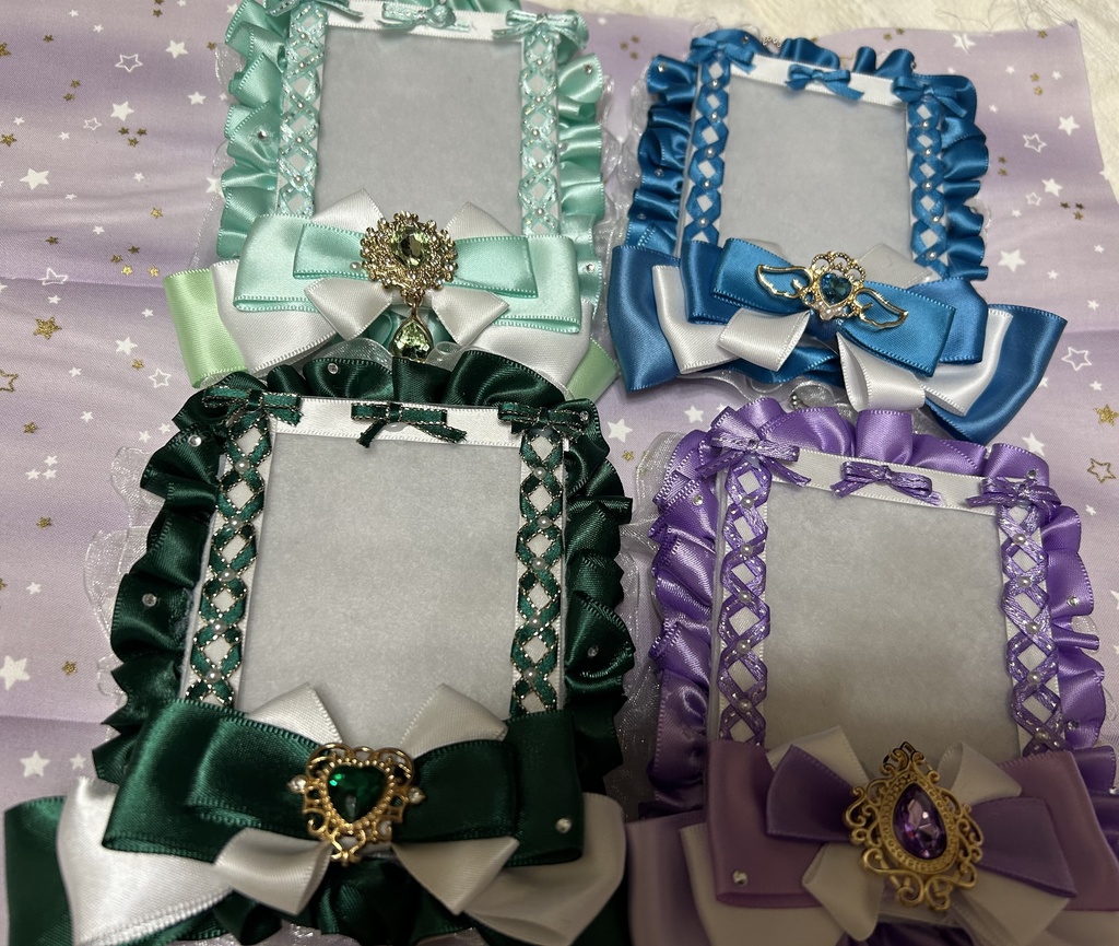 トレカケースリボンデコ③