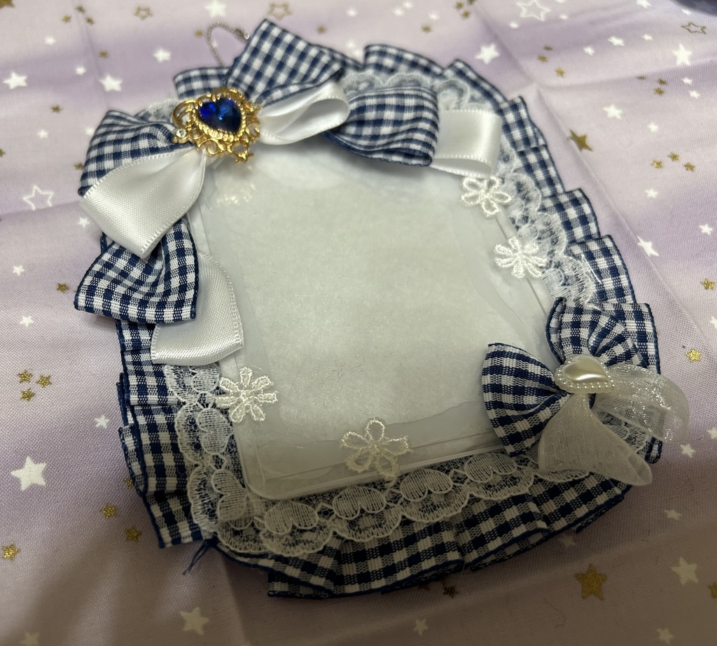 トレカケースリボンデコ④