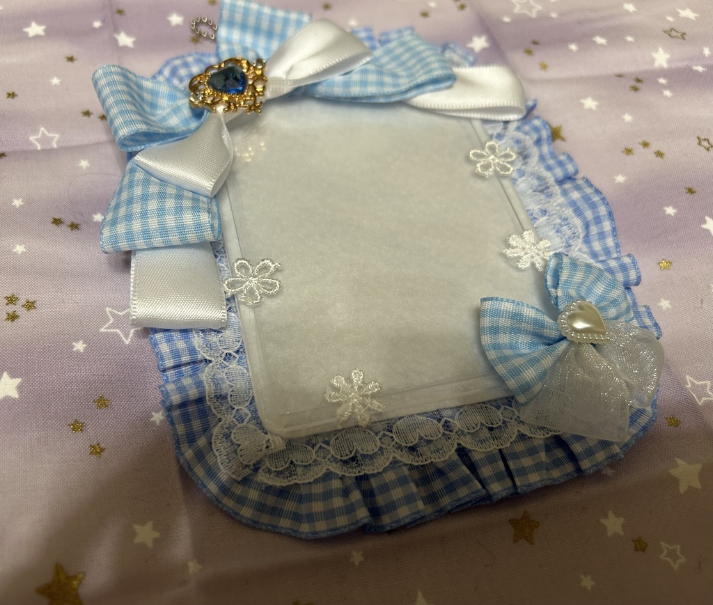 トレカケースリボンデコ④