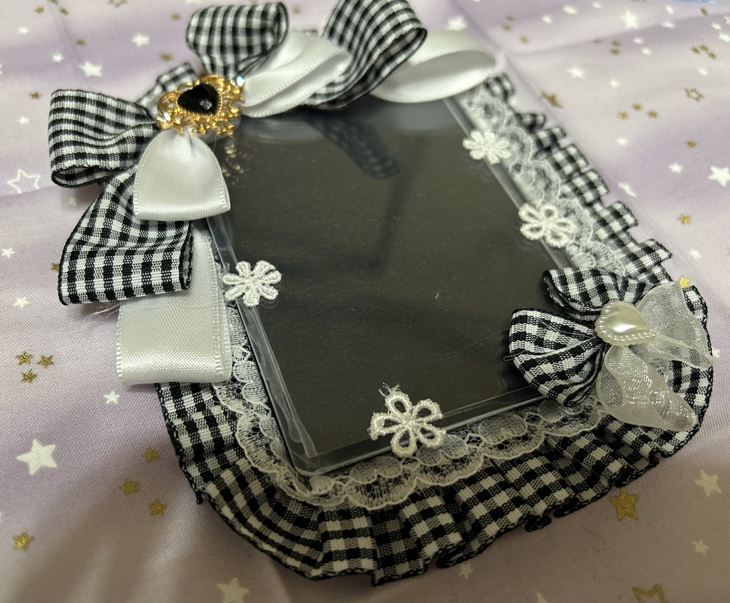 トレカケースリボンデコ④