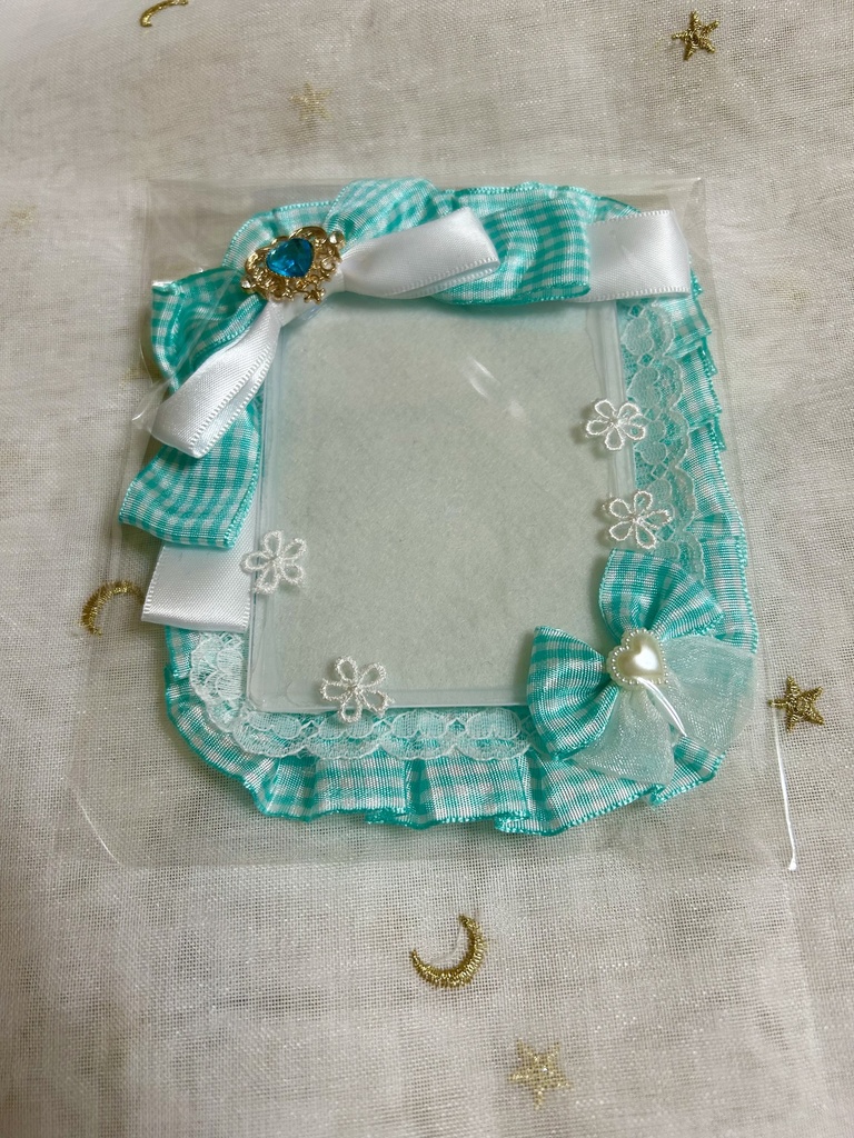 トレカケースリボンデコ④