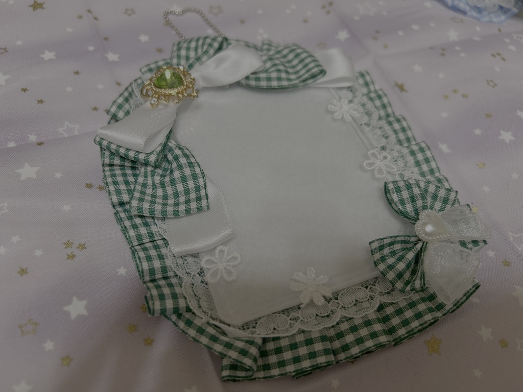 トレカケースリボンデコ④