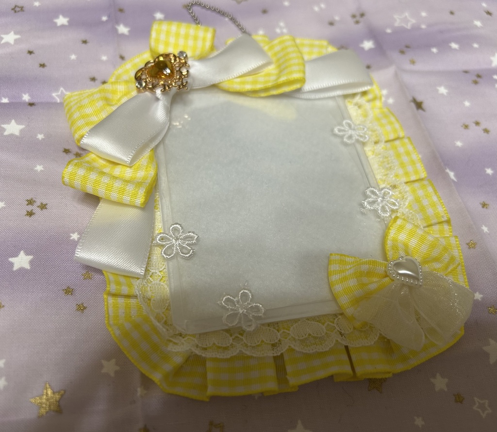 トレカケースリボンデコ④